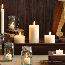 7.5*7.5 Multi-Colored Tearless Pillar Candle with Fragrance